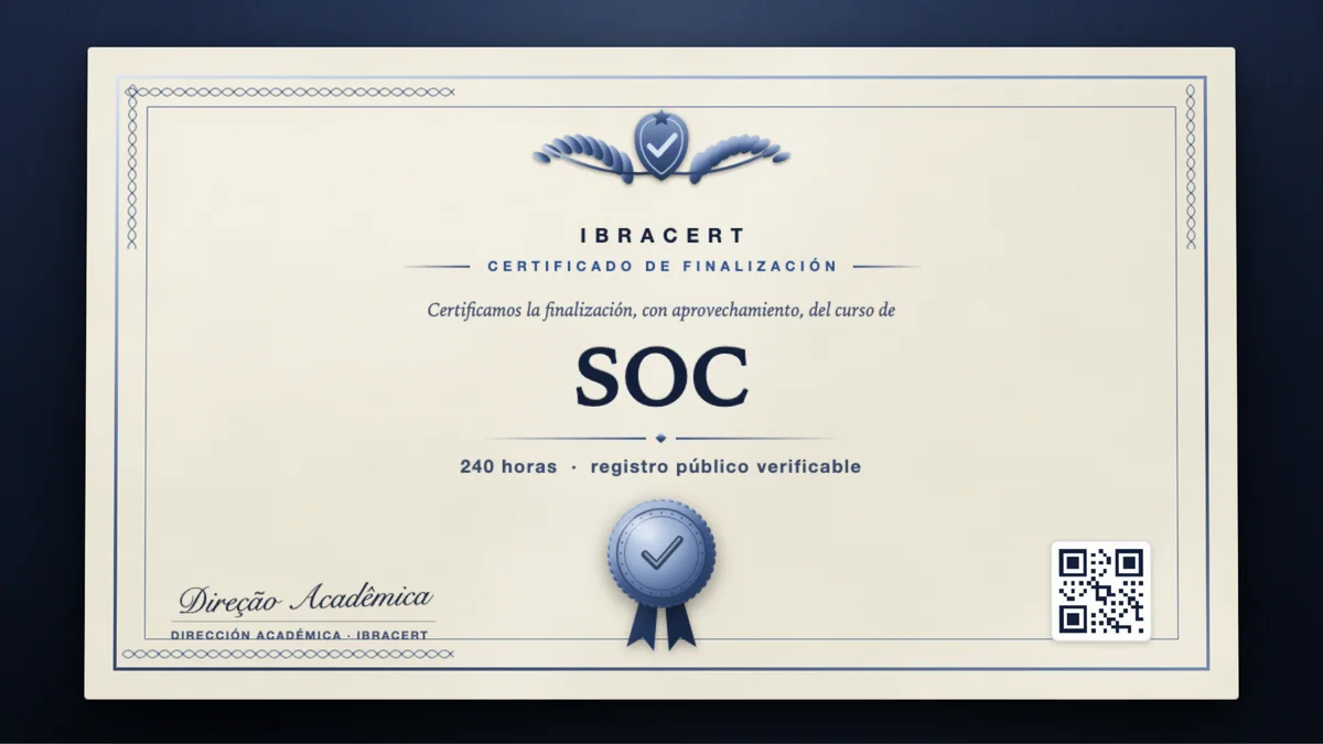Portada del curso SOC