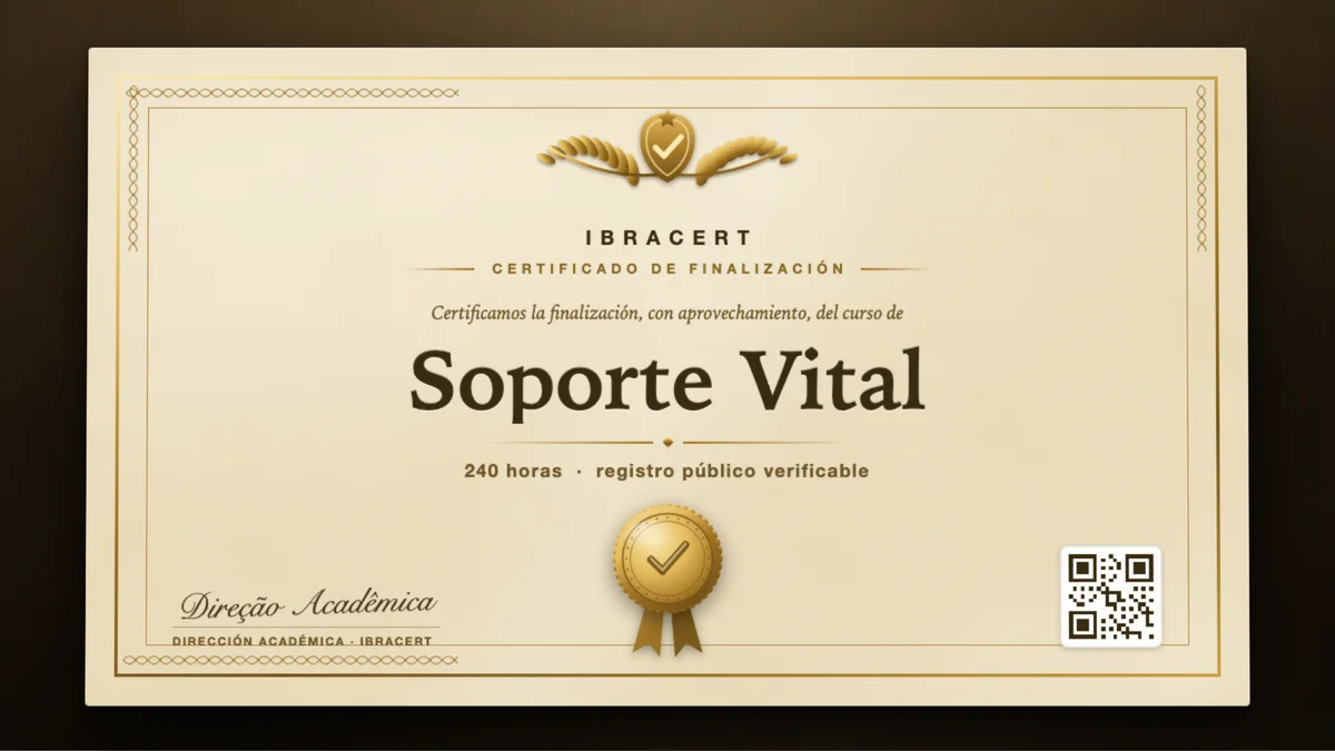Portada del curso Soporte Vital