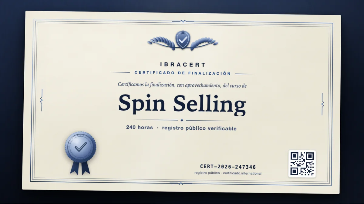 Portada del curso Spin Selling
