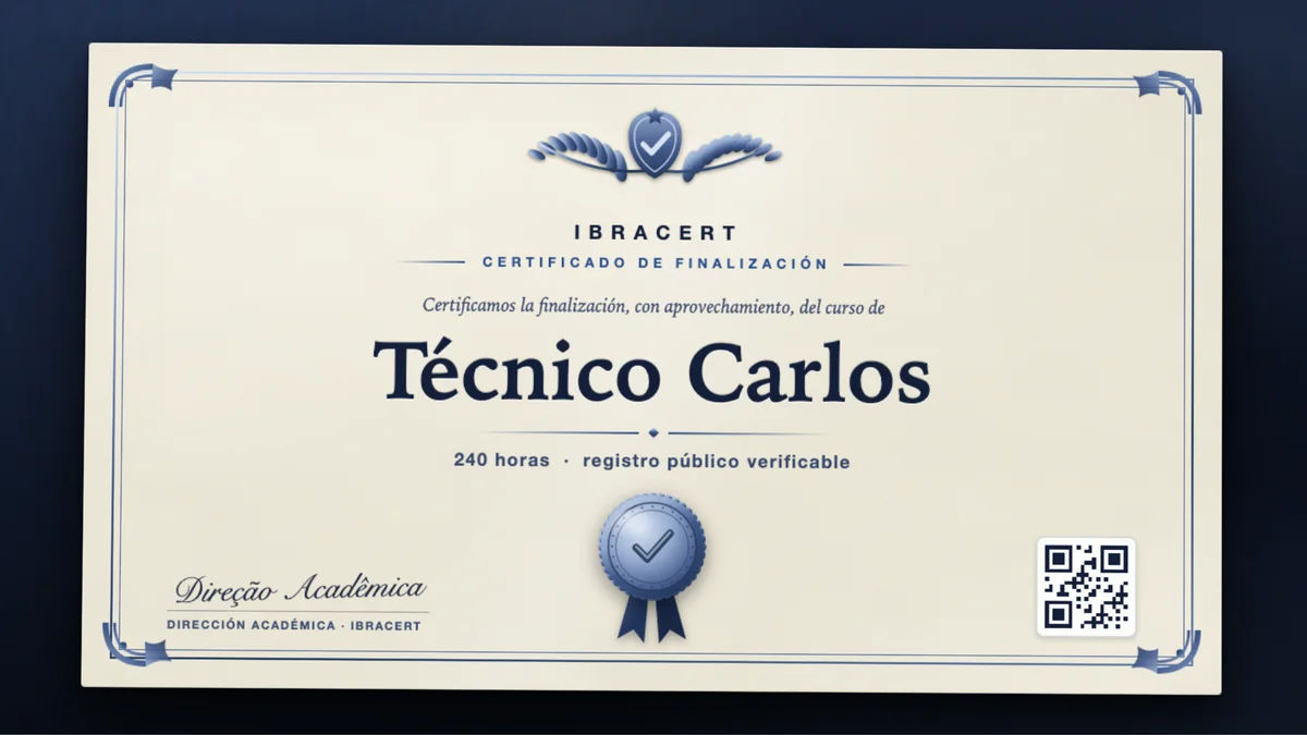Portada del curso Técnico Carlos