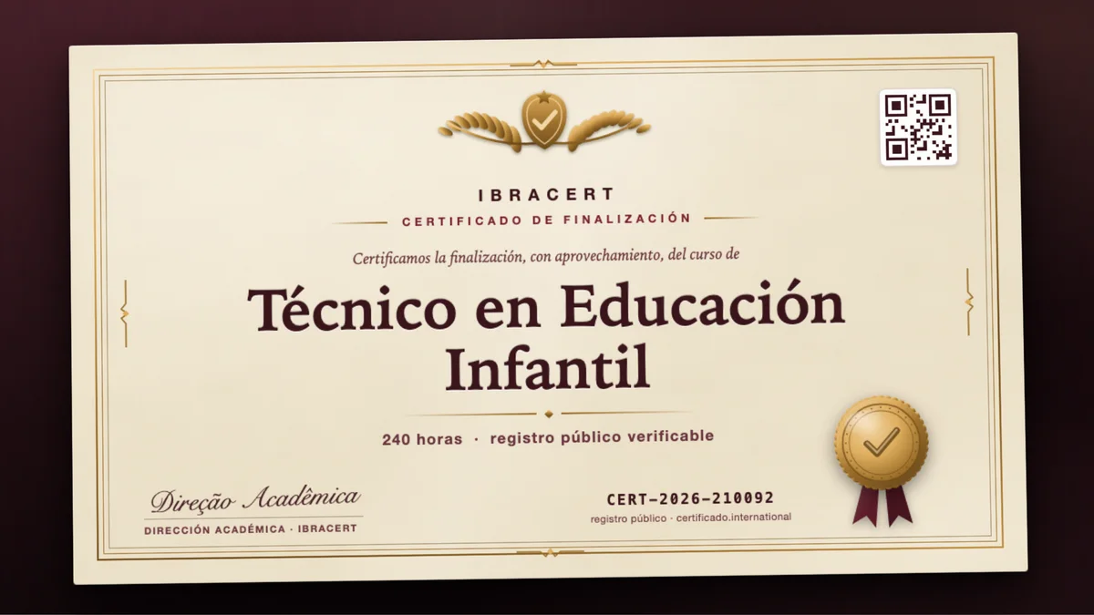 Portada del curso Técnico en Educación Infantil