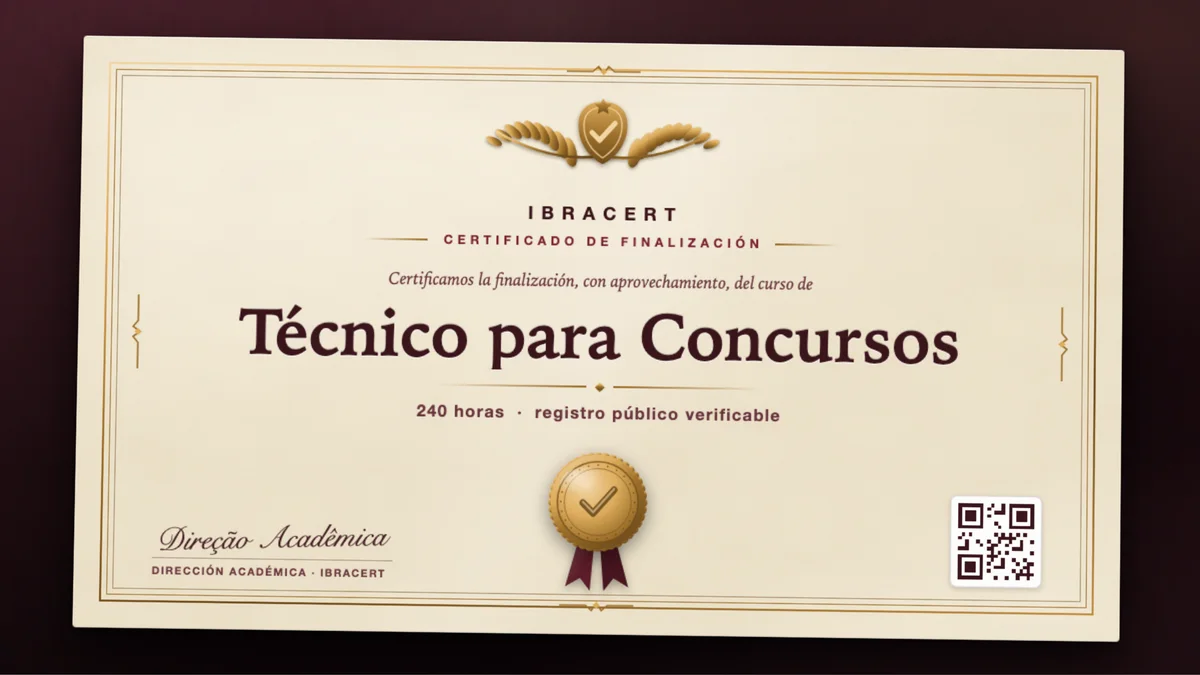 Portada del curso Técnico para Concursos