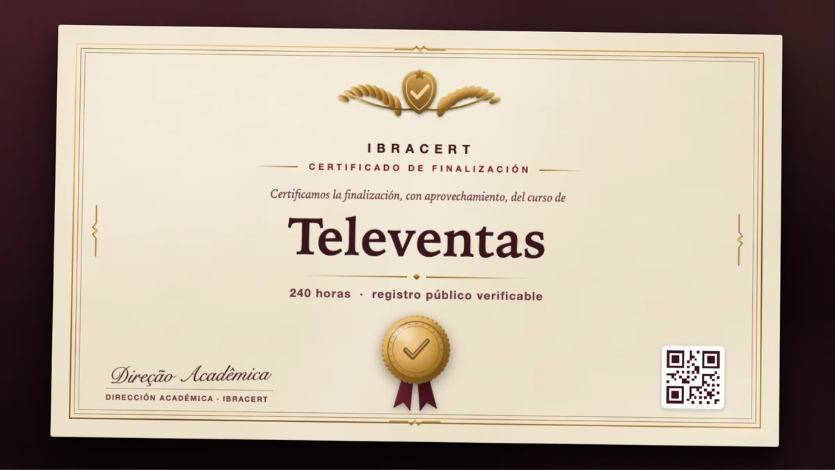 Portada del curso Televentas