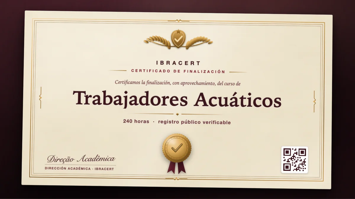 Portada del curso Trabajadores Acuáticos