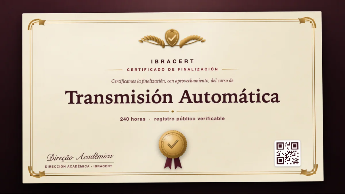 Portada del curso Transmisión Automática