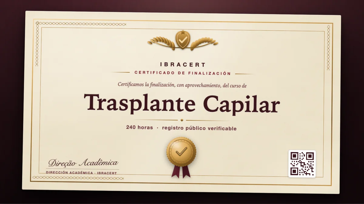 Portada del curso Trasplante Capilar