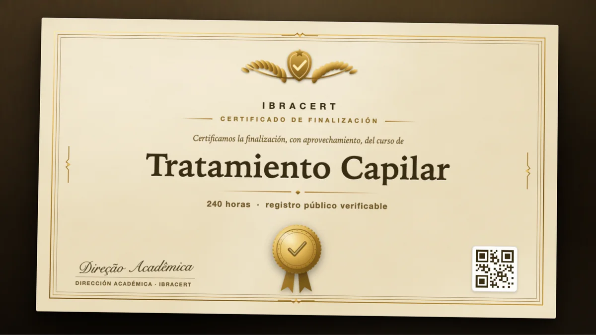 Portada del curso Tratamiento Capilar