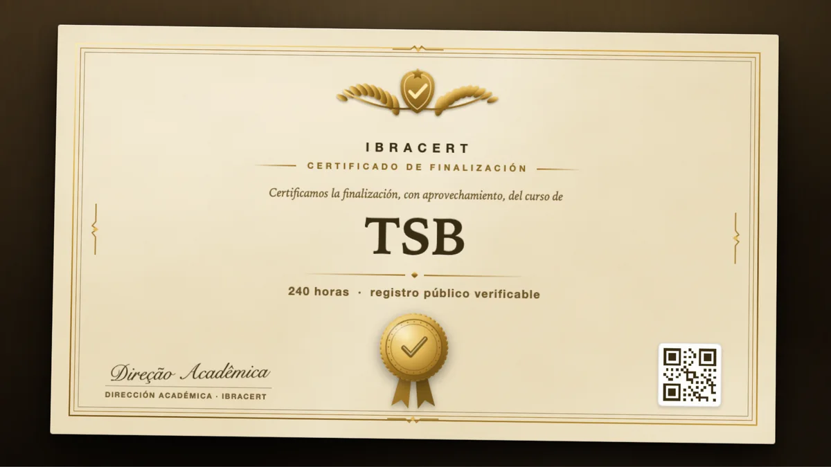 Portada del curso TSB