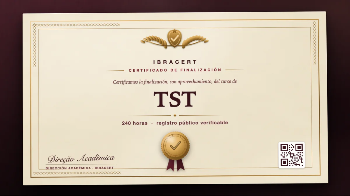 Portada del curso TST