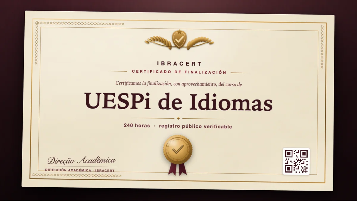Portada del curso UESPi de Idiomas