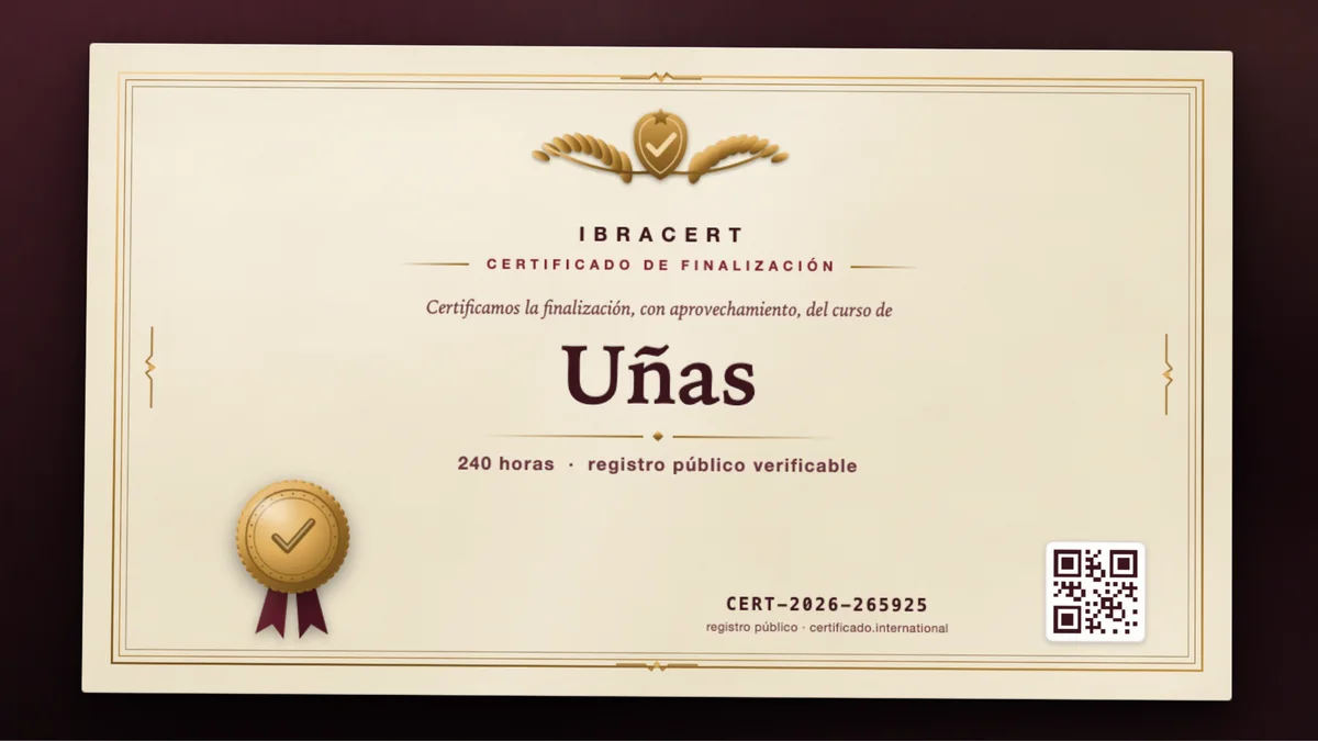 Portada del curso Uñas