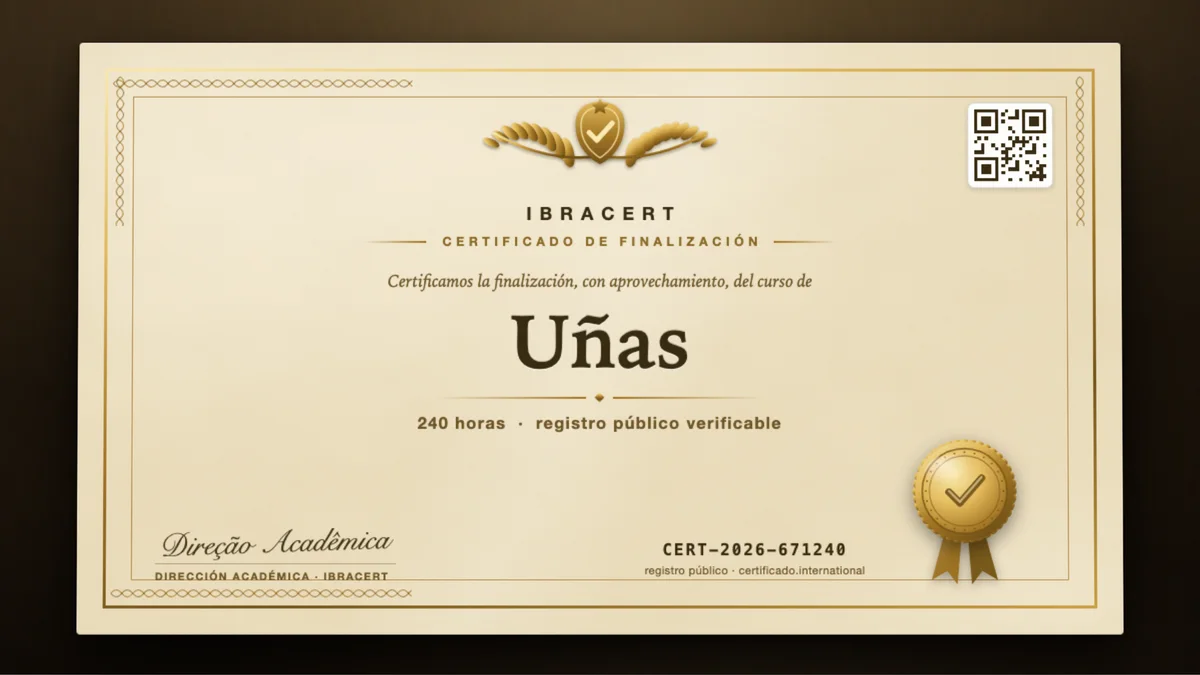 Portada del curso Uñas