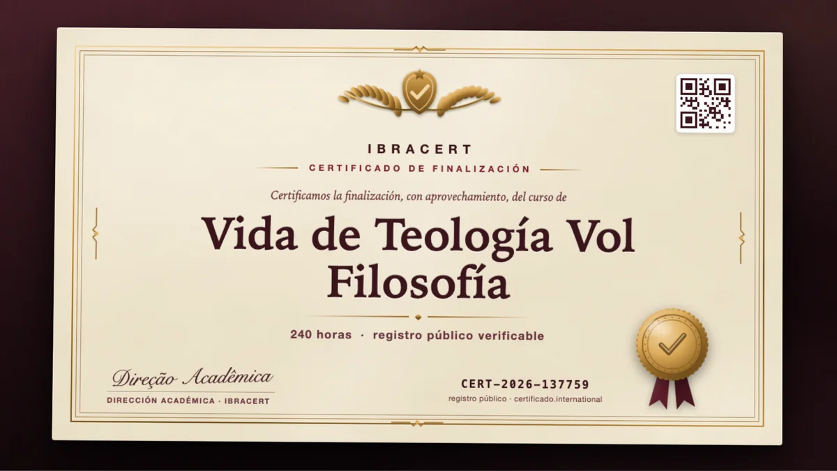 Portada del curso Vida de Teología Vol Filosofía