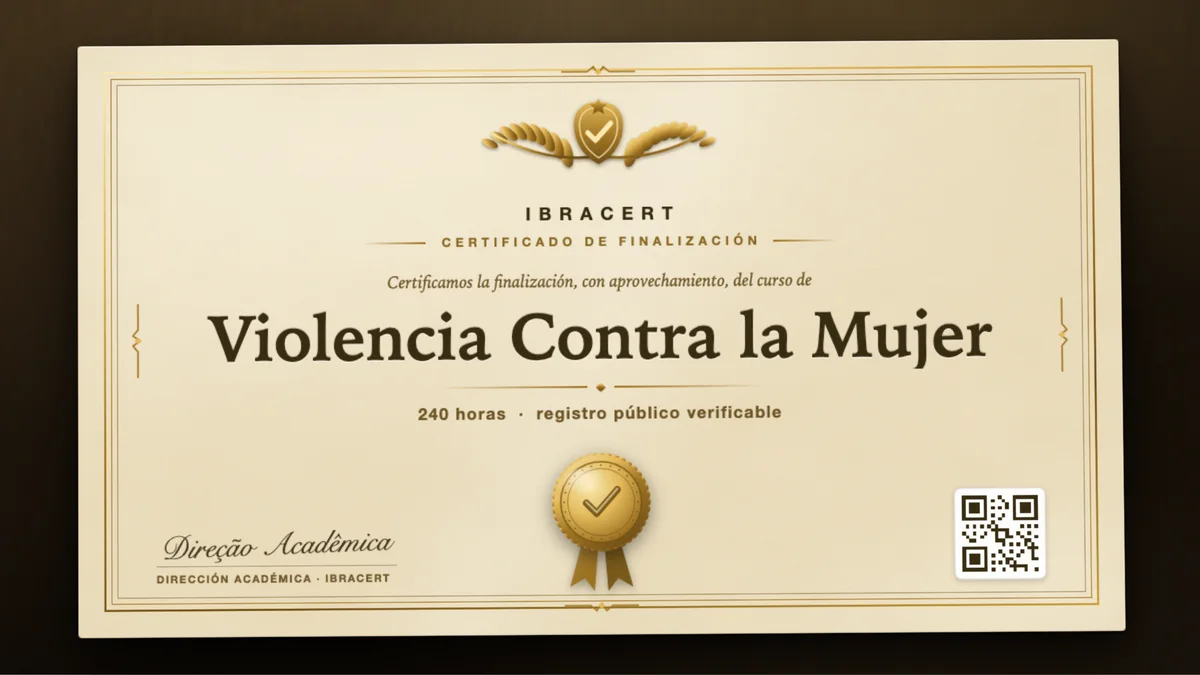 Portada del curso Violencia Contra la Mujer