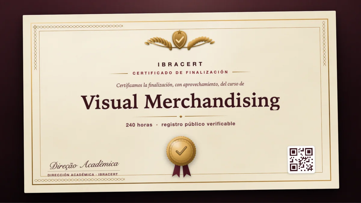 Portada del curso Visual Merchandising