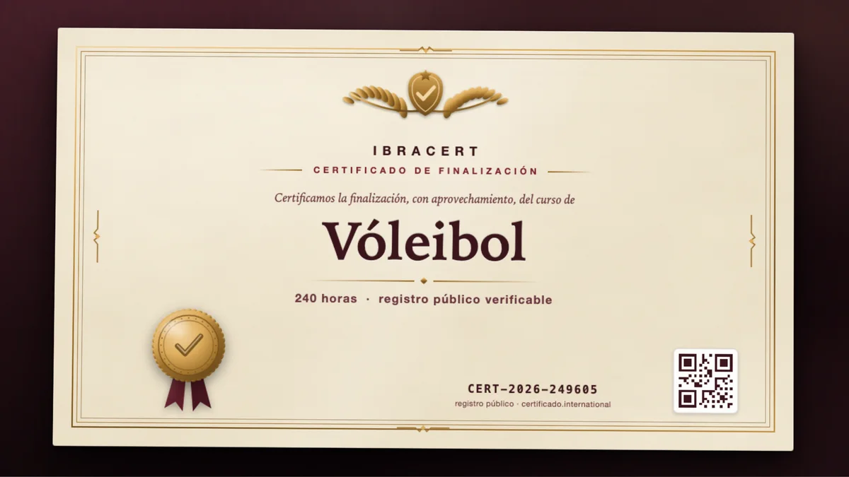 Portada del curso Vóleibol