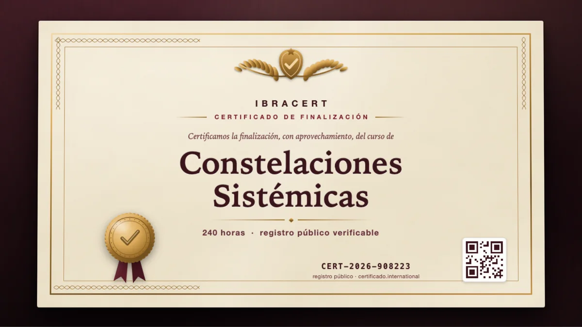 Portada del curso Constelaciones Sistémicas