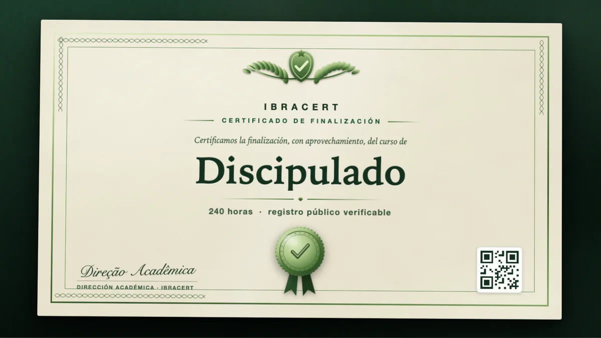 Portada del curso Discipulado