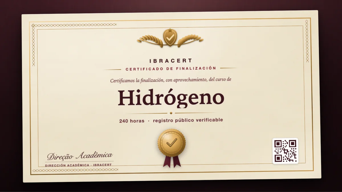 Portada del curso Hidrógeno