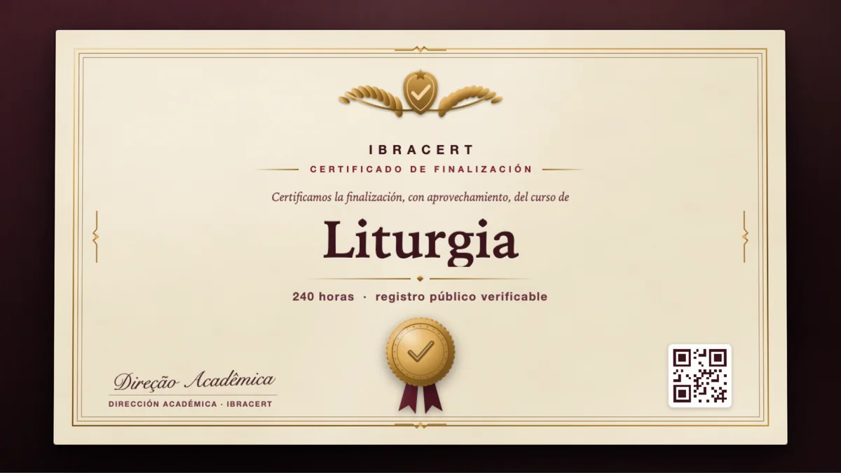 Portada del curso Liturgia