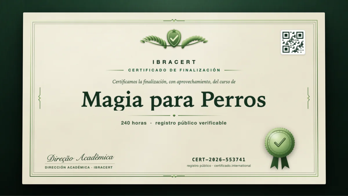 Portada del curso Magia para Perros
