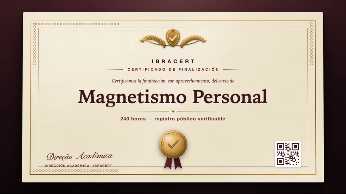 Portada del curso Magnetismo Personal