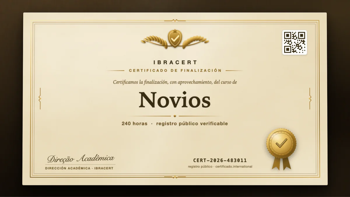 Portada del curso Novios