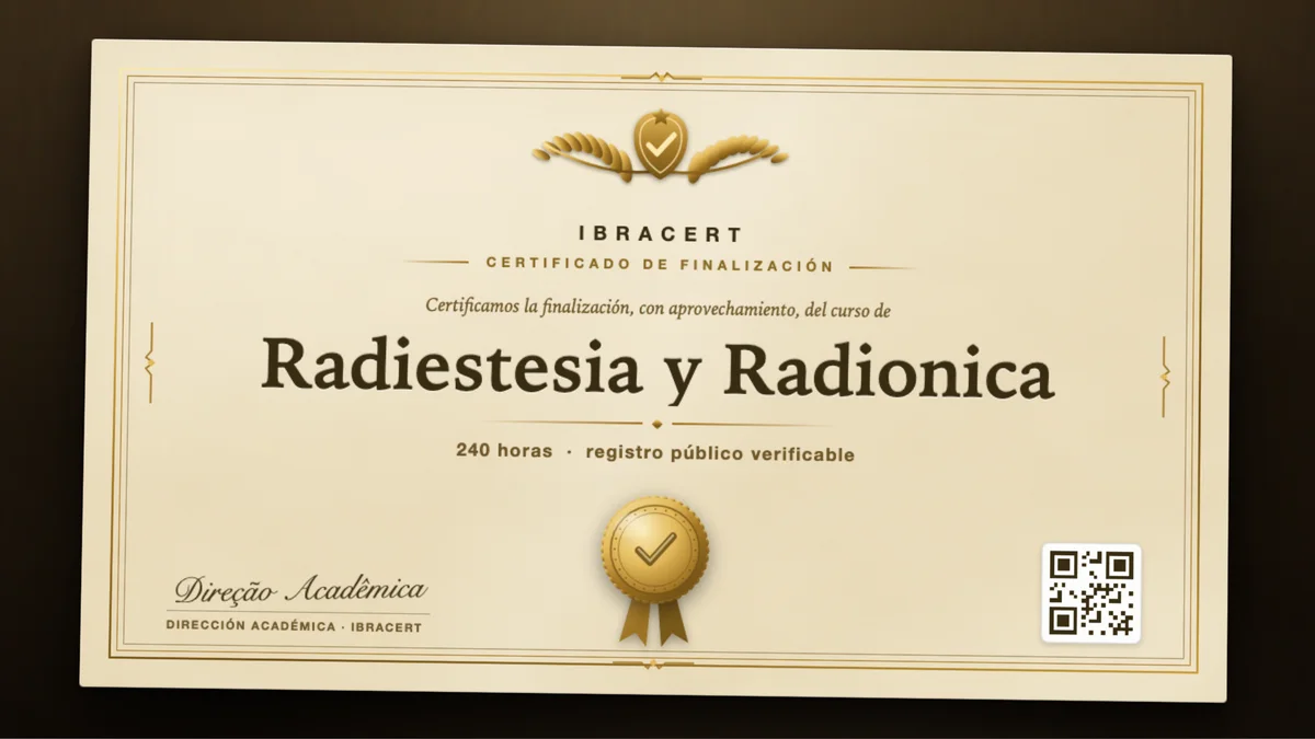 Portada del curso Radiestesia y Radionica