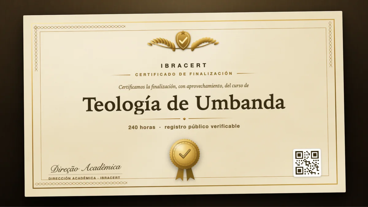 Portada del curso Teología de Umbanda