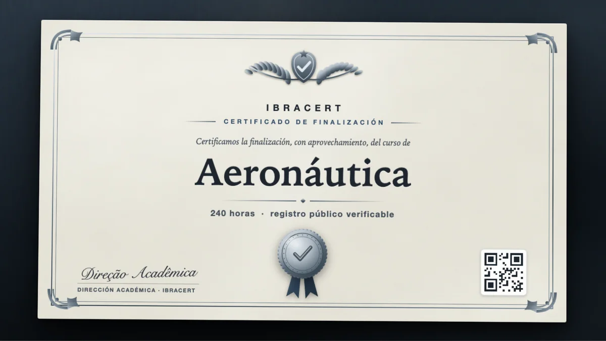 Portada del curso Aeronáutica