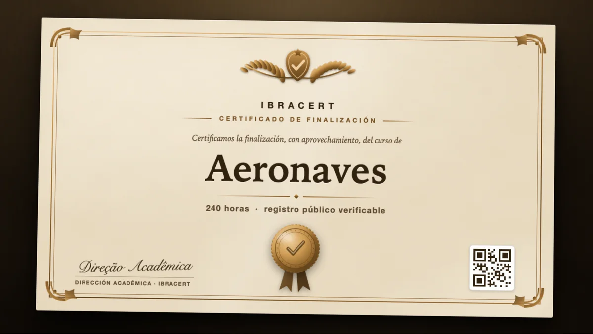Portada del curso Aeronaves