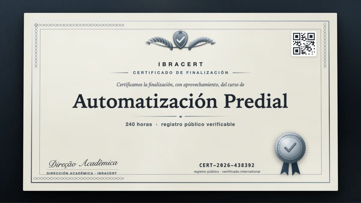 Portada del curso Automatización Predial