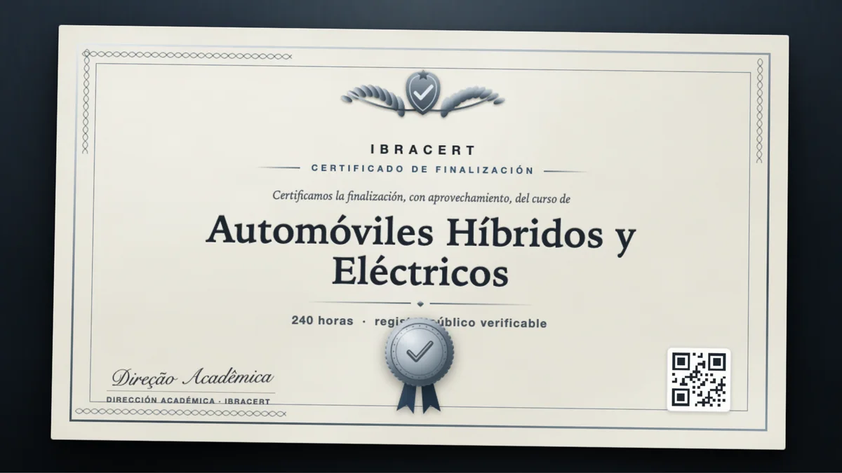 Portada del curso Automóviles Híbridos y Eléctricos