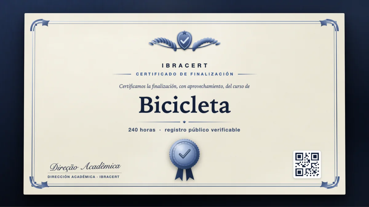 Portada del curso Bicicleta