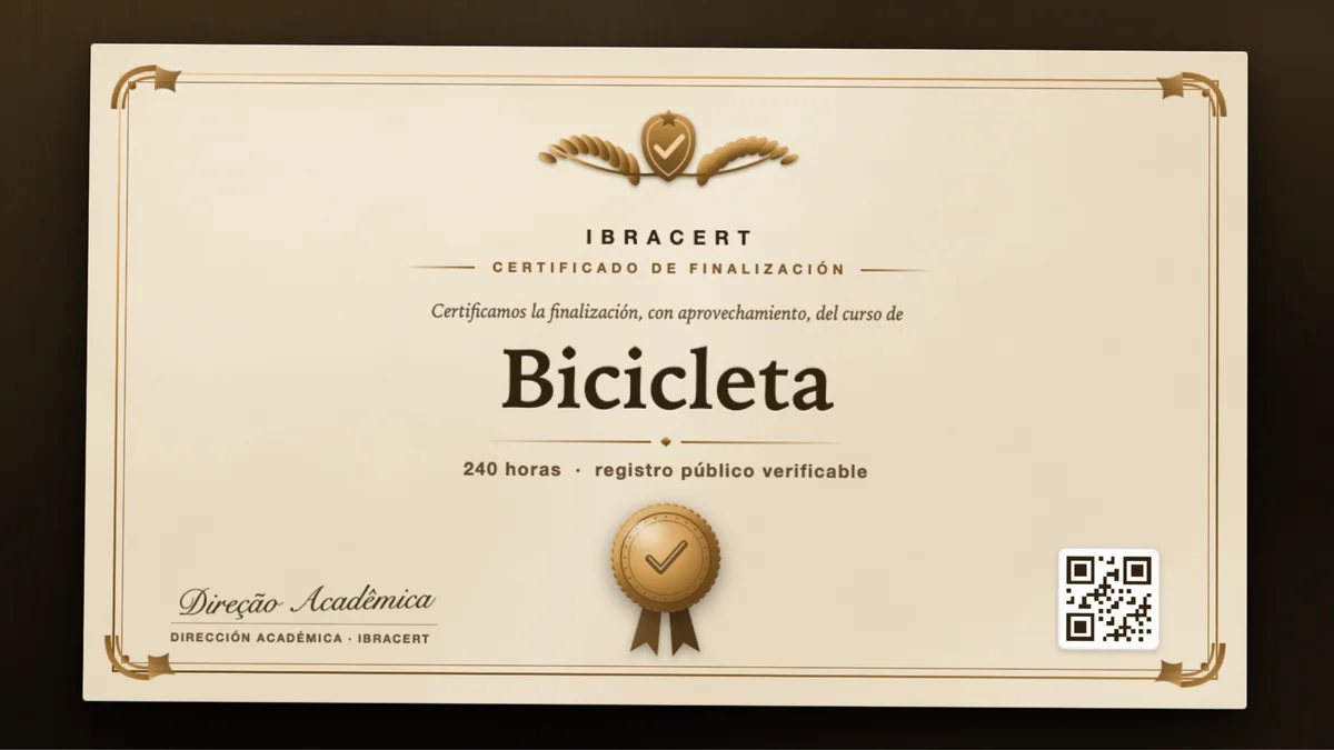 Portada del curso Bicicleta