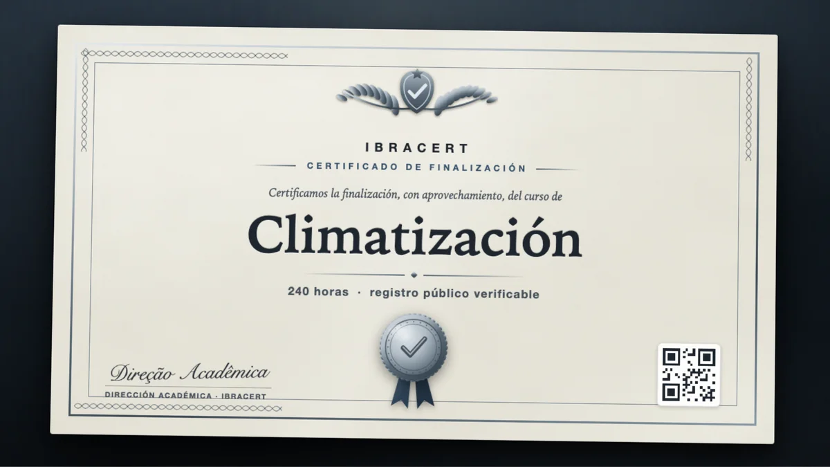 Portada del curso Climatización