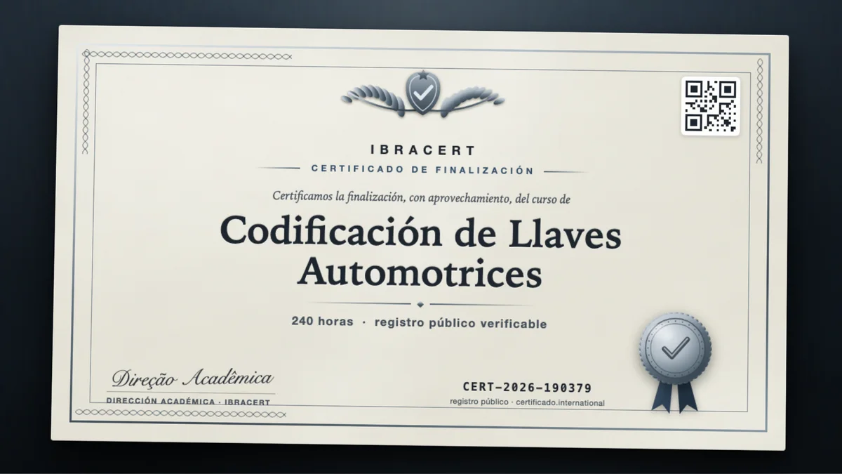 Portada del curso Codificación de Llaves Automotrices