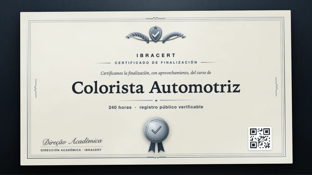 Portada del curso Colorista Automotriz