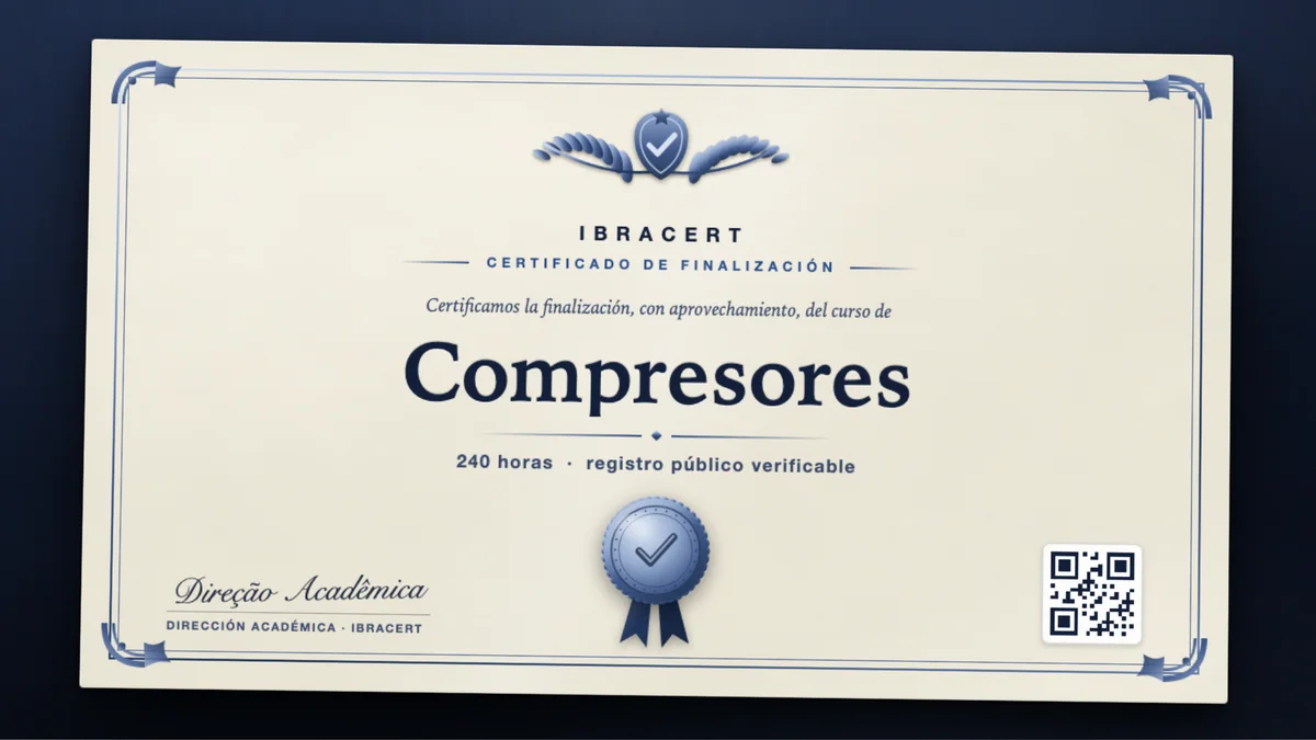 Portada del curso Compresores