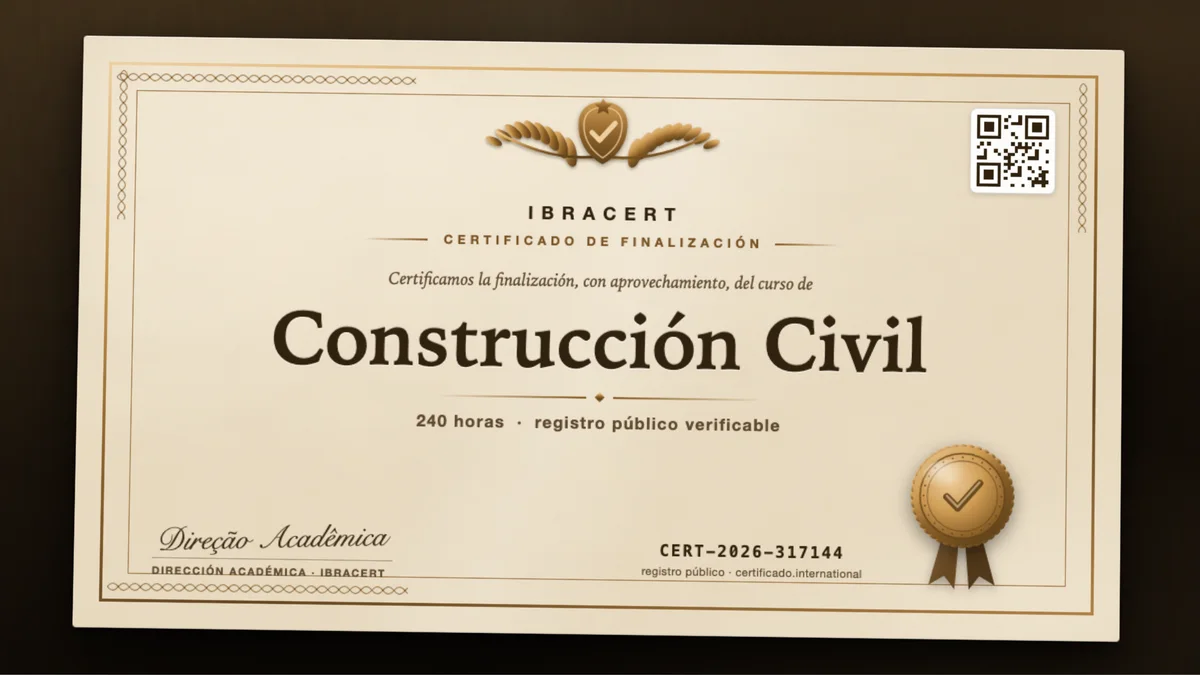 Portada del curso Construcción Civil