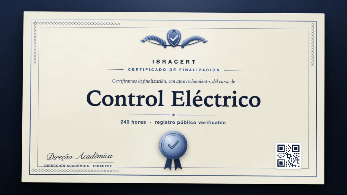 Portada del curso Control Eléctrico