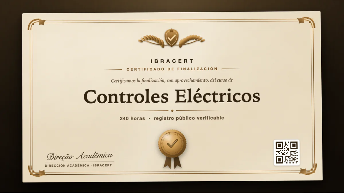 Portada del curso Controles Eléctricos