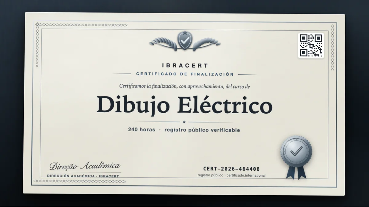 Portada del curso Dibujo Eléctrico