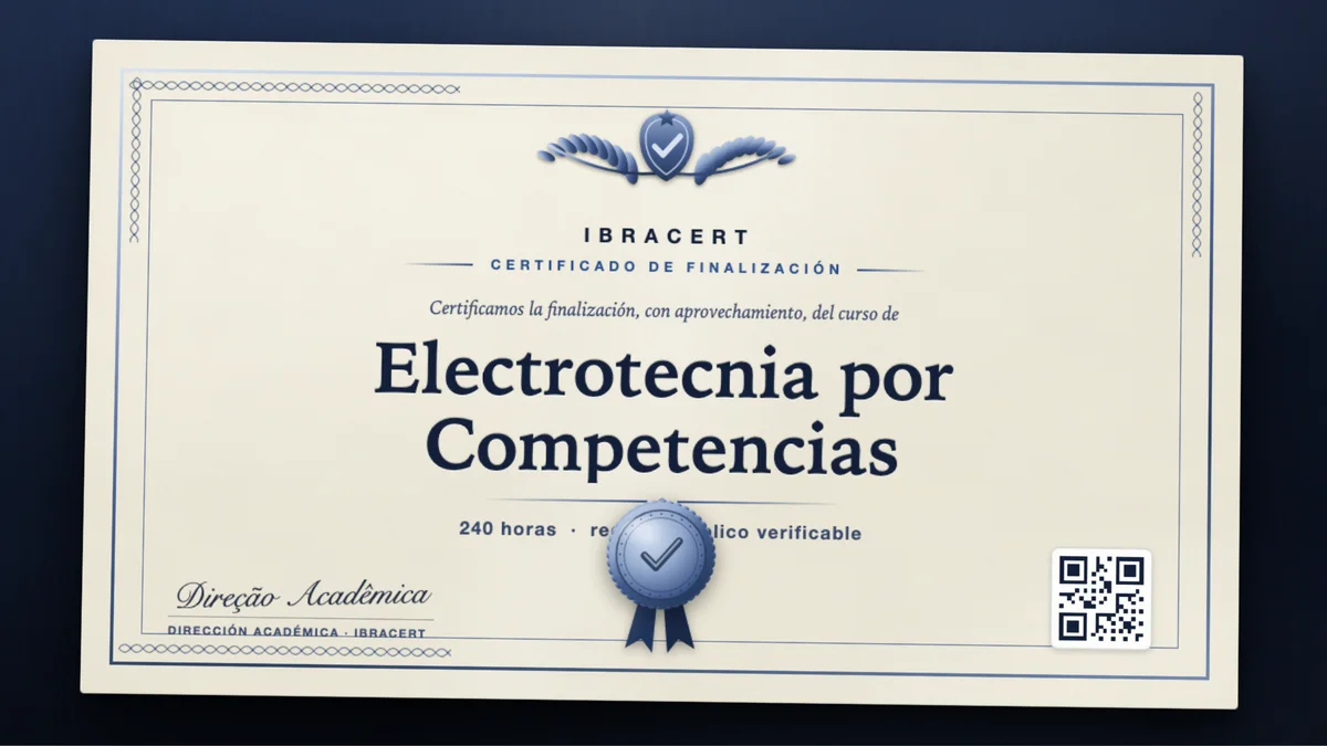 Portada del curso Electrotecnia por Competencias
