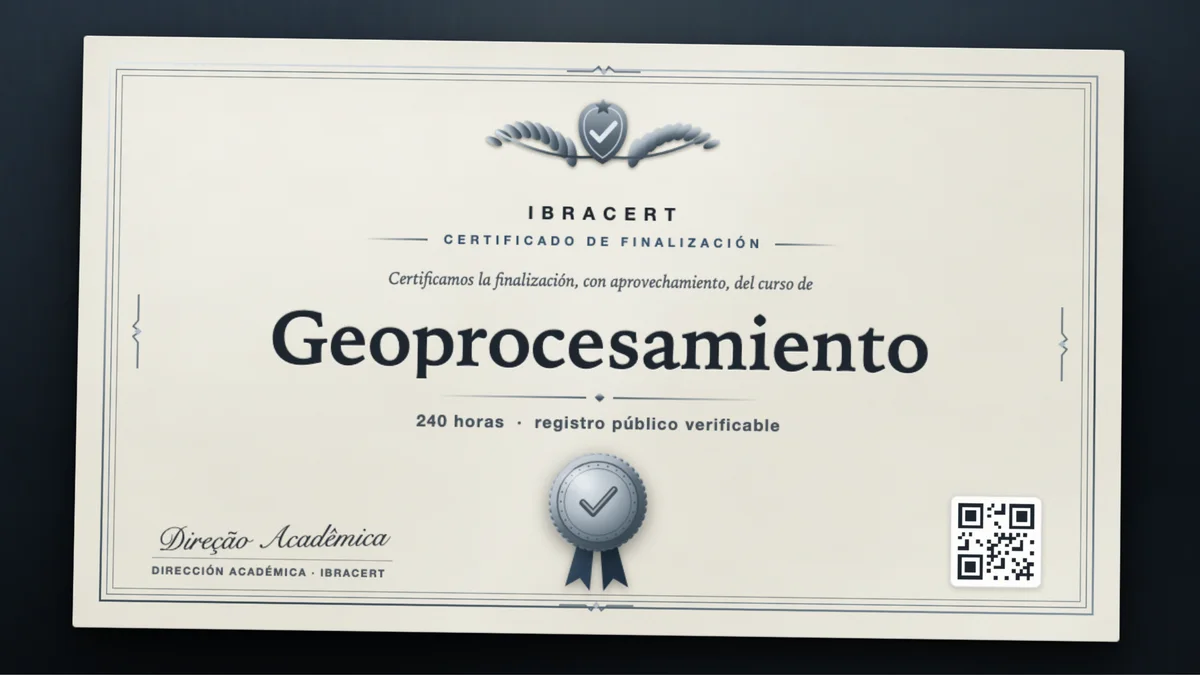 Portada del curso Geoprocesamiento