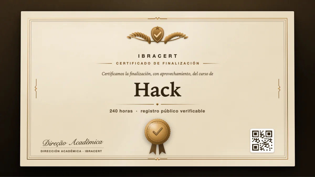 Portada del curso Hack