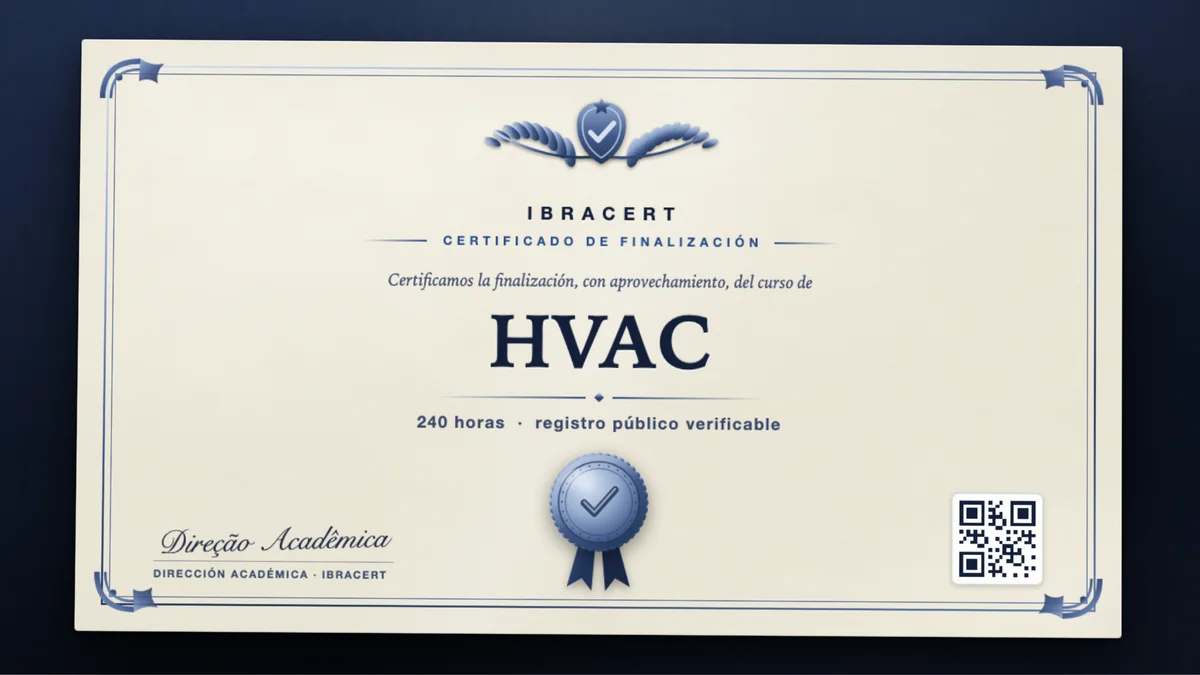Portada del curso HVAC
