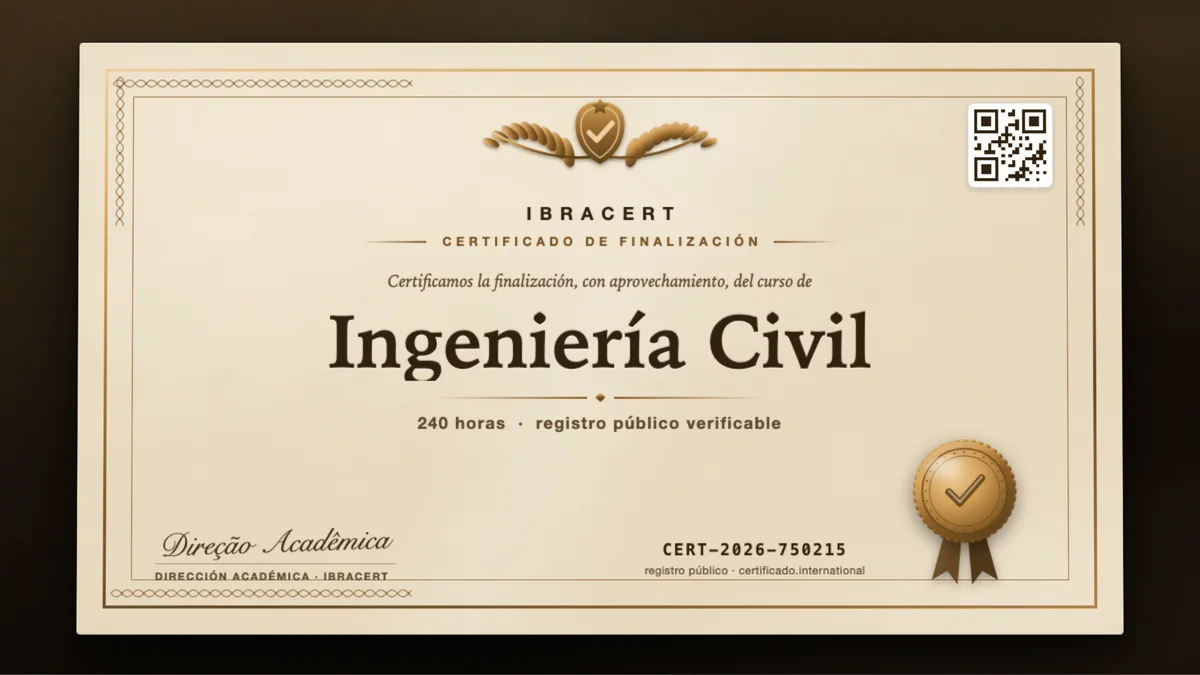 Portada del curso Ingeniería Civil