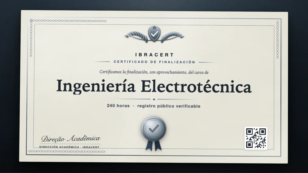 Portada del curso Ingeniería Electrotécnica