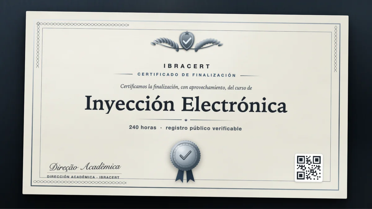 Portada del curso Inyección Electrónica